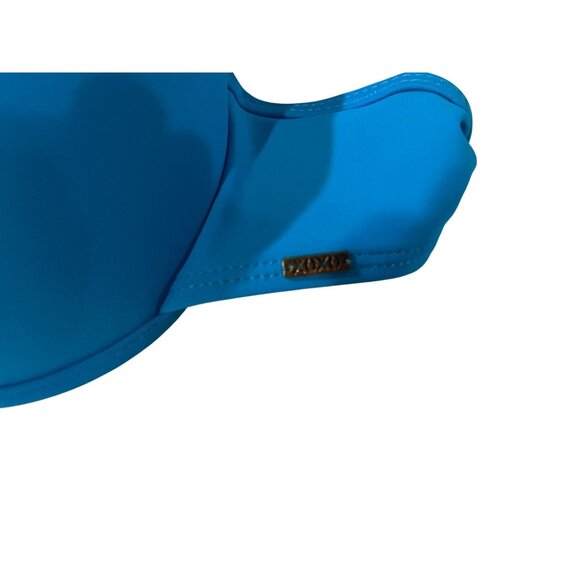 XOXO Blue Ruffled Bikini Set Size L - Picture 8 of 16